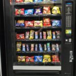 Refurbished Crane National 147 5-Wide Snack Vending Machine